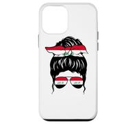Iraqi Girl Irak Drapeau irakien Fière Femme irakienne Coque pour iPhone 12 Mini