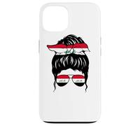 Iraqi Girl Irak Drapeau irakien Fière Femme irakienne Coque pour iPhone 13
