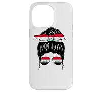 Iraqi Girl Irak Drapeau irakien Fière Femme irakienne Coque pour iPhone 14 Pro Max