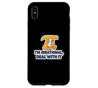 Irational Math Joke Pi Funny Nerd Humour Citation Coque pour iPhone XS Max