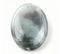 IRCKONCI 2 Pièces Cristal De Guérison Poli, Pierre De Palmier en Cristal 3-5 Cm | Pierre D’inquiétude De Poche, Massage, Tumblestone(Labradorite)