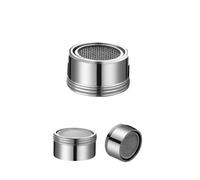 IRCKONCI Aérateur de Robinet 22 mm Filetage Interne/Filetage Externe Filtre Maille Robinet Accessoire Laiton chromé for Cuisine Salle de Bain, 1 pièce(22mm External Thread)