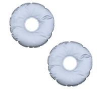 IRCKONCI Lot De 2 Sacs De Lestage for Base De Drapeau, Sac De Lestage Rond, Portable Et Pliable for Support De Parasol, for Fixer Les Supports De Parasol sur Les Balcons, Les Plages, Etc.