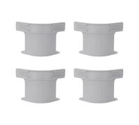 IRCKONCI Lot de 4 supports de drap de lit robustes à verrou - Sangles d'angle pour toutes les tailles de matelas - Clips de drap-housse antidérapants (gris)
