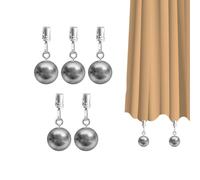 IRCKONCI Lot De 5 Poids for Rideaux D'extérieur, Supports Décoratifs Robustes for Rideaux, for Pergola, Patio, Gazebo, Cabane De Jardin(2.2cm)