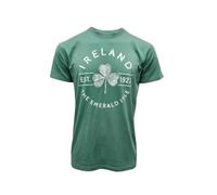 Ireland Emerald Isle Shamrock Green T-Shirt