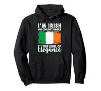 Ireland Flag Proud Elegant Irish Boyfriend Girlfriend Sweat à Capuche