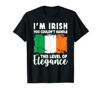 Ireland Flag Proud Elegant Irish Boyfriend Girlfriend T-Shirt