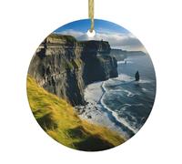 Ireland Outdoors County Clare The Cliffs Décorations de Noël à suspendre, parfait pour les vacances et les cadeaux