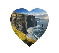 Ireland Outdoors County Clare The Cliffs Imprimer Aimants de réfrigérateur puissants Décor Aimants de réfrigérateur pour cuisine, tableau blanc bureau casier