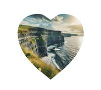 Ireland Outdoors County Clare The Cliffs Imprimer Aimants de réfrigérateur puissants Décor Aimants de réfrigérateur pour cuisine, tableau blanc bureau casier