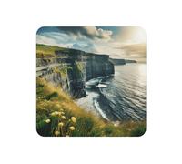 Ireland Outdoors County Clare The Cliffs Imprimer Aimants de réfrigérateur puissants Décor Aimants de réfrigérateur pour cuisine, tableau blanc bureau casier