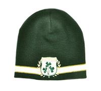 Ireland Trèfle Crête Bonnet en Maille, Vert, Taille Unique