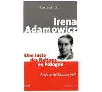 Irena Adamowicz - Une Juste Des Nations En Pologne