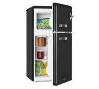 Irene 84.5cm 86L Frigo Congélateur Rétro Noir E