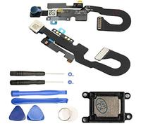iReplaceParts 821-00514-A Caméra frontale et haut-parleur pour iPhone 8 (4,7") avec capteur de proximité et capteur de lumière ambiante et microphone Siri avec kit d'outils gratuit