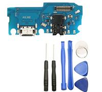 ireplaceParts Port de charge pour Samsung Galaxy A12 & A127F Connecteur dock de remplacement pour prise casque Microphone inférieur avec kit d'outils