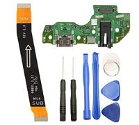 ireplaceParts Port de charge pour Samsung Galaxy A22 5G A226 avec connecteur dock et microphone et prise jack de remplacement avec carte mère Flex câble et kit d'outils