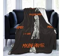 Ireser Couverture en micro-polaire ultra douce Mylene Farmer 60'X50