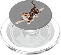 Irezumi Flash Tatouage Chat Chaton PopSockets PopGrip pour MagSafe
