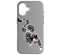 Irezumi Flash Tatouage Chat Coque pour iPhone 16