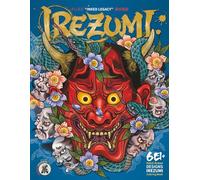 IREZUMI: INKED LEGACY: 60+ Hand-Drawn Japanese Tattoo Designs for Relaxing Coloring and Creative Expression