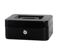 IRFHDCX Boite À Clé Sécurisée Coffre-Fort verrouillable en Acier avec Serrure et Plateau de tiroir-Caisse Couvercle, Petit Coffre-Fort clé(Green)