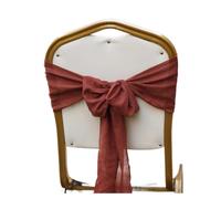 IRFHDCX Chaise Nœuds Rubans Lot de 30 à 100 nœuds Chaise en étamine Rose poudré, décoratifs for Mariage, cérémonie, Banquet(Red,50PCS)