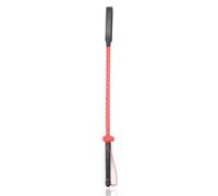 IRFHDCX Cravache éQuitation Cravache d'équitation Rouge en Cuir PU, Fouet de Culture équestre avec Bracelet