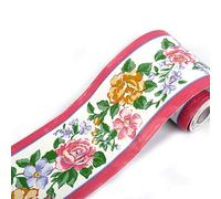 IRFHDCX Frise Murale Adhesive DIY Auto-Adhésif Papier Peint Bordure Étanche 10 M Salle De Bains 3d Mur Vinyle PVC Autocollants Rouleau Taille Cuisine Chambre Décor(204)