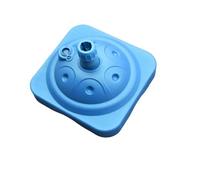 IRFHDCX Pied de Parasol Base de Parasol remplissable, Support carré autoportant, mât for Jardin, extérieur, Piscine, Plage, Patio