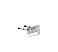 IRFHDCX Support Skateboard Support Mural for Skateboard, 1 à 5 pièces, Support de Pont Longboard, présentoir, Rangement, Flottant d'intérieur(2Pcs)