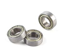 Irfora 10 Pièces 688ZZ Roulement à Double Blindage en Métal 8x16x5mm avec Acier de Haute qualité pour Projets de Tige 8mm, 10 X Roulements Inclus, Roulement Miniature, Petite