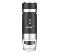 Irfora 2 en 1 Cafetière à Froid, Machine à café Portable avec Affichage Numérique, Déguster un café Chaud et Froid à Tout Moment, N'importe où, pour les Voyages de Voiture à Domicile (Noir)