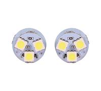 Irfora 2 Pièces Blanc BA15S R5W 1156 5050 8SMD LED Ampoules de Feux Stop de Voiture, Économie D'énergie 12V DC 8 LED 1156 Ampoule de Feu Stop, Haute Performance 360 Degrés Blanc