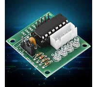 Irfora 5 Pièces ULN2003 Cartes de Pilote de Moteur Pas à Pas | Équipé d\'une extension de sortie, offre un support de signal durable, des indicateurs LED visuellement intuitifs,