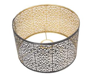 Irfora Abat-jour en Fer Creux, Polyvalent E14 E27 pour Décoration | Design élégant, construction en fer de qualité supérieure, parfait pour la maison ou le bureau