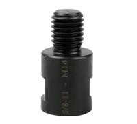 Irfora Adaptateur convertisseur de carotteuse en acier allié 5/8-11 femelle vers M14 mâle, idéal pour carottier diamanté, adaptateur de tige de qualité supérieure pour une meilleure performance de