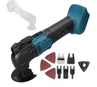 Irfora Batterie au lithium rechargeable sans balai, pelle oscillante, pelle de coupe électrique multifonctionnelle sans fil, machine de coupe et de polissage, outil de menuiserie de menuiserie