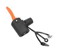 Irfora Bike Air Nozzle, Réglage Précis pour Multi Valve | ABS de haute qualité, léger et portable, installation facile, compatible avec les vannes britanniques, américaines et