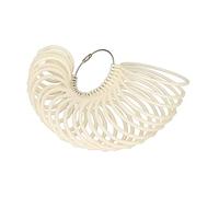 Irfora Bracelet Mesureur de Taille pour Un Ajustement Parfait | Léger pour un transport facile, fabriqué en plastique de qualité supérieure, indications de taille claires, idéal pour les