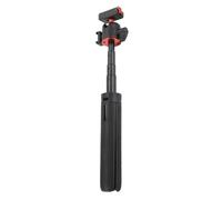 Irfora Caméra Selfie Stick Trépied Magnétique avec Cold Shoe | Support stable, léger, pinces doubles, compatible avec ACTION 3 4 5 PRO