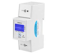 Irfora Compteur D'énergie Numérique 230V, Mesure Précise | Écran LCD, compatible rail DIN 35 mm, conception légère, stabilité du circuit interne