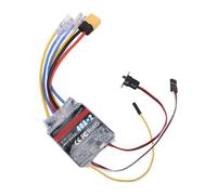 Irfora Contrôleur de Vitesse brossé Bidirectionnel Polyvalent pour Réservoirs et Bateaux Métalliques RC Haute Performance 40A Double Voie
