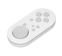 Irfora Contrôleur sans Fil, Commutateur Portable, Mini Manette de Jeu de Poche, Télécommande RVB LED, 4 Modes, Batterie 200 MAh avec Câble et Sangle pour IOS OS (Blanche)