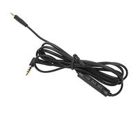 Irfora Cordon D'écouteur de Remplacement, 1,5m pour Casques Sennheiser | Construction durable, contrôle du volume à 3 boutons, excellente performance de signal, compatible avec différents modèles