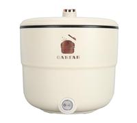 Irfora Cuiseur à Riz électrique de 1,8 L, capacité Double Couche, Anti-brûlure, Antiadhésif, en Aluminium ABS, pour Nouilles, Soupe, Ragoût, Cuisson à la Vapeur, Convient pour des Repas (Prise UE)