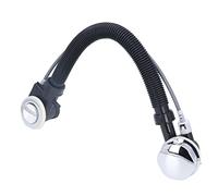 Irfora Égouttoir de Trop-plein de Baignoire, Tuyau de Vidange Flexible pour Baignoire SPA, Matériau Robuste, Conception Ergonomique, Haute Résistance et Résistance à L'usure,