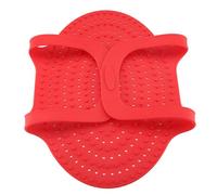 Irfora Élévateur de Dinde en Silicone, Tapis de Levage de Rôti de Volaille Antiadhésif Résistant à la Chaleur, pour Soulever des Rôtis et des Volailles Lourds, Outil de Barbecue (Rouge)