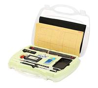 Irfora Ensemble de Calligraphie Chinoise Traditionnelle, Kit Complet pour Débutant avec Stylo Pinceau, Encre, Papier D'écriture à L'eau, Boîte de Rangement en Feutre pour les Amat